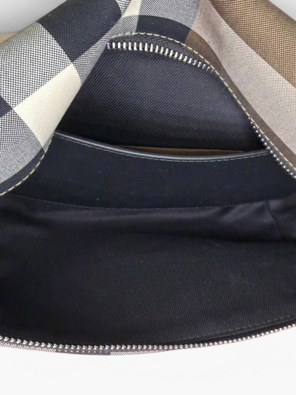 Burberry Medium Super Exploded Check Belt Bag Crossbody Waist Pack MSRP $910 - Picture 8 of 11